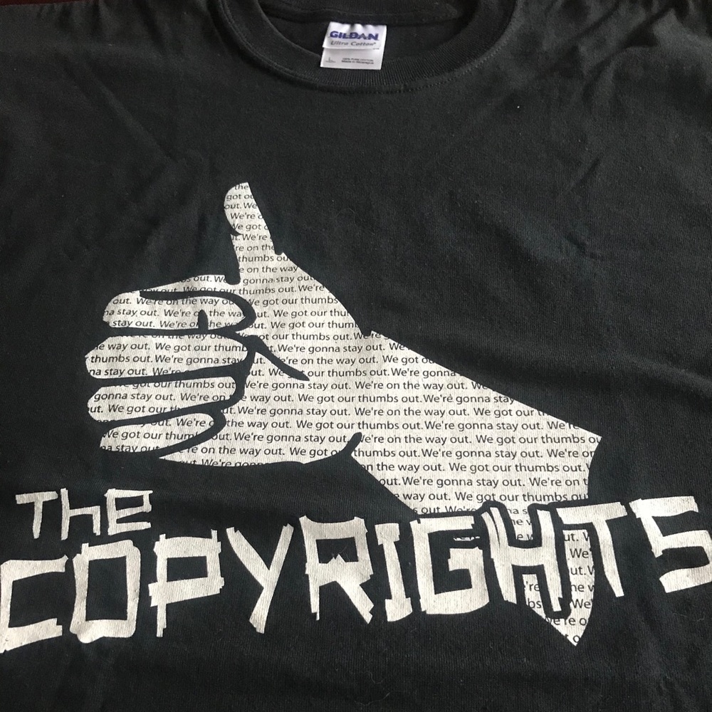 The Copyrights ‘Thumbs Up’ Shirt Youth Large